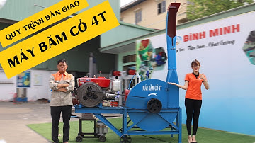 Máy Băm Cỏ Voi Thân Cây Ngô Ở Bất Kỳ Đâu Đơn Giản