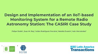Design and Implementation of an IIoT-based Monitoring System for a Remote Radio Astronomy Station