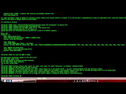 SqlMap Tutorial For Begginers -- R00T3Rs Team