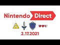 Nintendo Direct 2.17.21 Reaction + ALL New Switch Games!