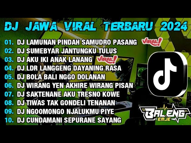 DJ JAWA VIRAL TIKTOK TERBARU 2024 📍 DJ LAMUNAN (PINDHO SAMUDRO PASANG) 📍DJ TULUS 📍 VIRAL FULL BASS class=