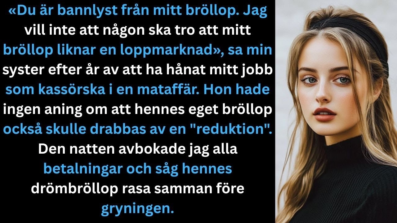 Jag har alltid vetat att min syster såg på mig som någon som fanns för att tjäna henne. Men jag trodde aldrig att hon skulle stå framför mig och kräva att jag skulle fixa allt hon hade förstört –...