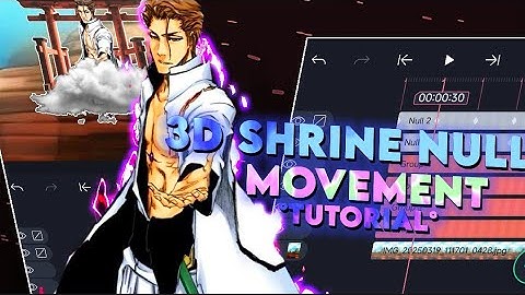 3D SHRINE NULL MOVEMENT TUTORIAL+PRESET