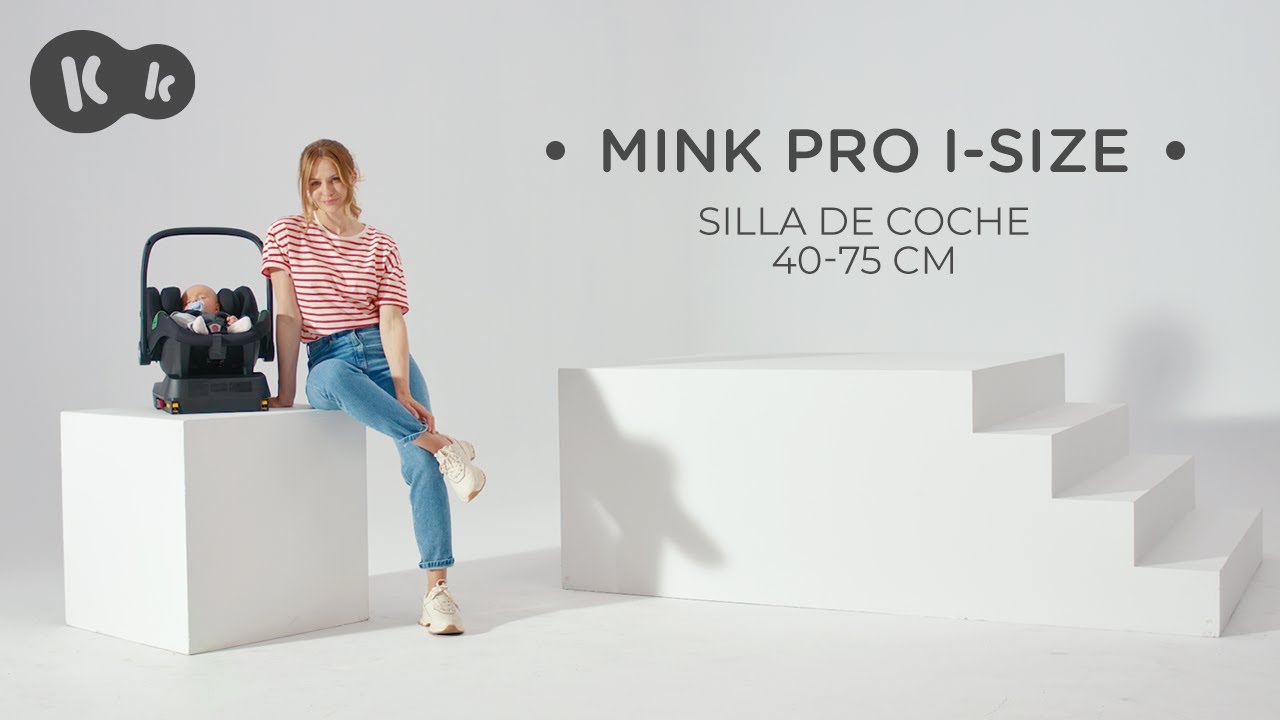 Kinderkraft ESME Mink Pro I-Size 3-in-1 autostoel met draagzak, reissysteem, babybuggy, opvouwbare kinderwagen, voor pasgeborenen tot 4 jaar, grijs Kinderkraft ESME Mink Pro I-Size 3-in-1 autostoel met draagzak, reissysteem, babybuggy, opvouwbare kinderwagen, voor pasgeborenen tot 4 jaar, grijs