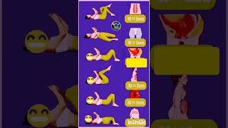 Yoga Pilates Belly Fat Lose Workout | #shorts #yoga #pilates #bellyfatloss