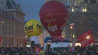 Retraites: manifestation place de la République à Paris | AFP Images