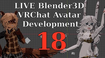 Live Blender/Unity avatar development (I
