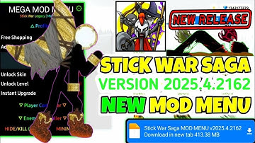 ✅ Stick War: Saga MOD MENU v2025.4.2162 | UNLIMITED GOLD, NO KEY, 100% WORKING!