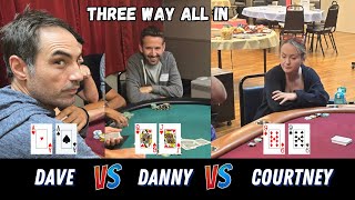 Three Way All In at the Final Table!