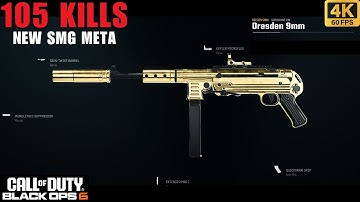 105 KILLS DRESDEN 9MM SMG Call of duty Black Ops 6 season 3 #bo6 #headshots #dresden9mm