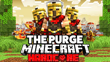 100 Players Simulate an ANCIENT PURGE in Minecraft...