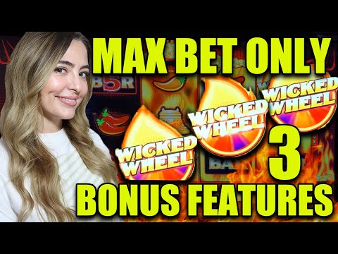 MAX BET ONLY 😮on Wicked Wheel! Let's Hit a Jackpot 🤞