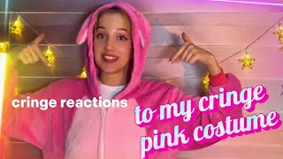 cringe pink costume with surprise 💘