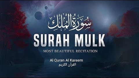 سورة الملك #القرآن_الكريم #قران_كريم#قرآن#راحة_نفسية #سورة_الملك #تلاوة_القرآن