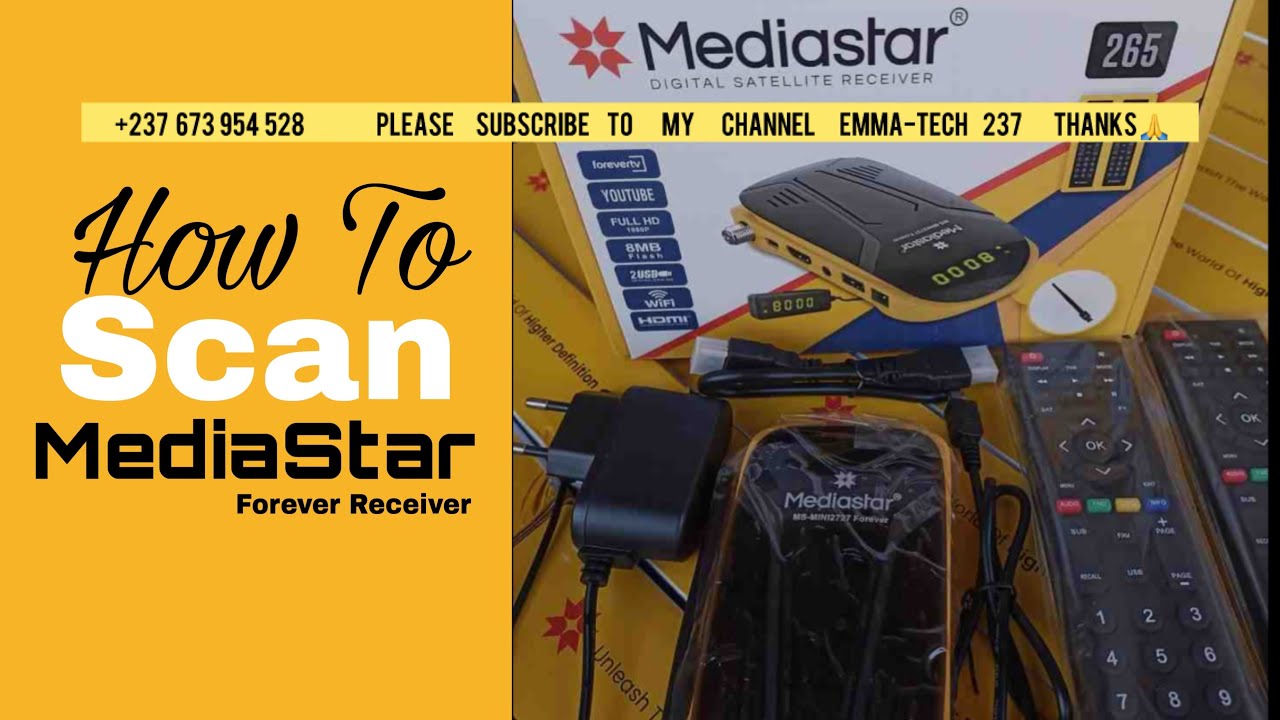 How to Scan media star decoder 