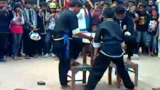 Parah..! IKS Kesurupan Saat Atraksi, Hajar Teman Sendiri