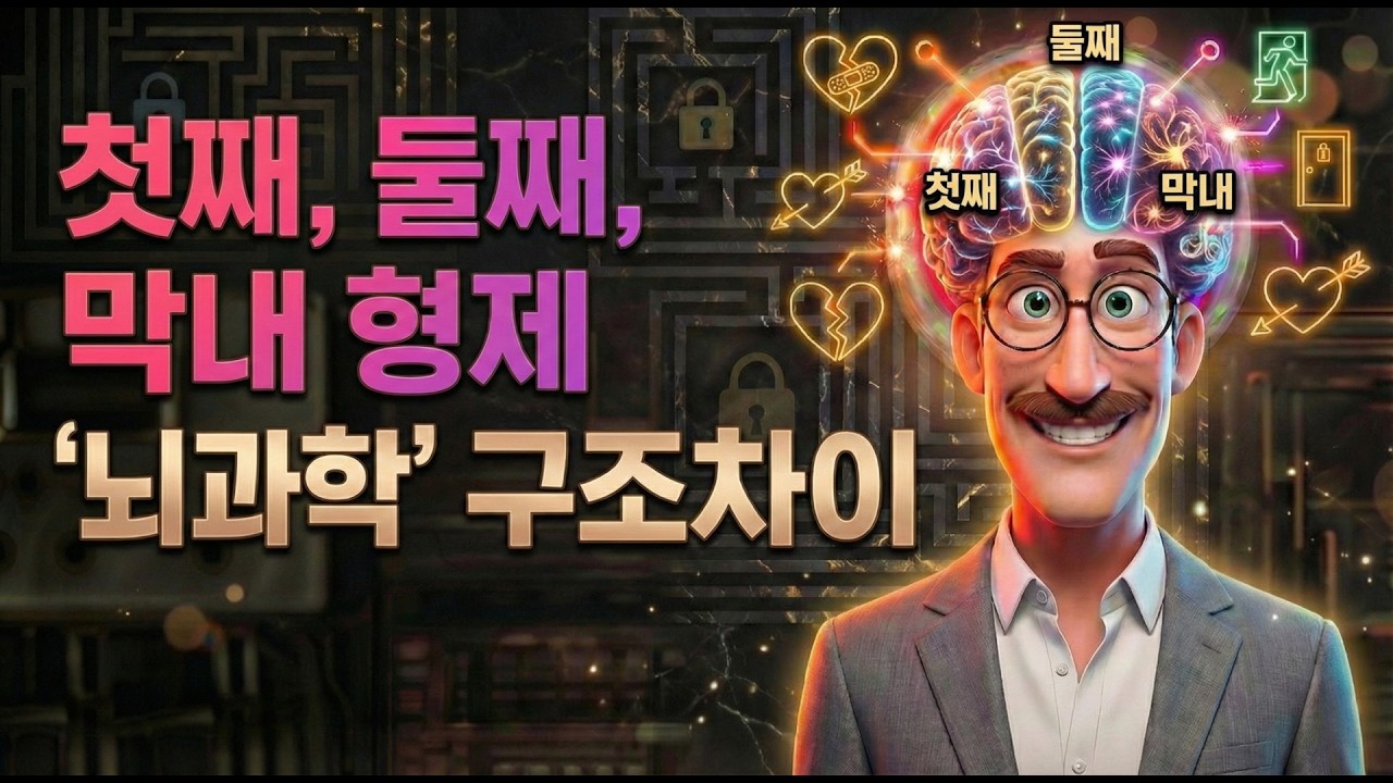 첫째, 둘째, 막내... 남자가 '진짜 사랑'할 때만 나오는 소름 돋는 무의식 (뇌과학)