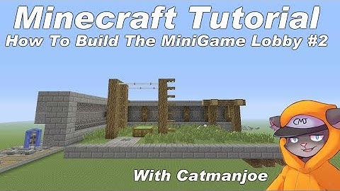 Minecraft: How To Build The MiniGame Lobby #2 | Minecraft Console