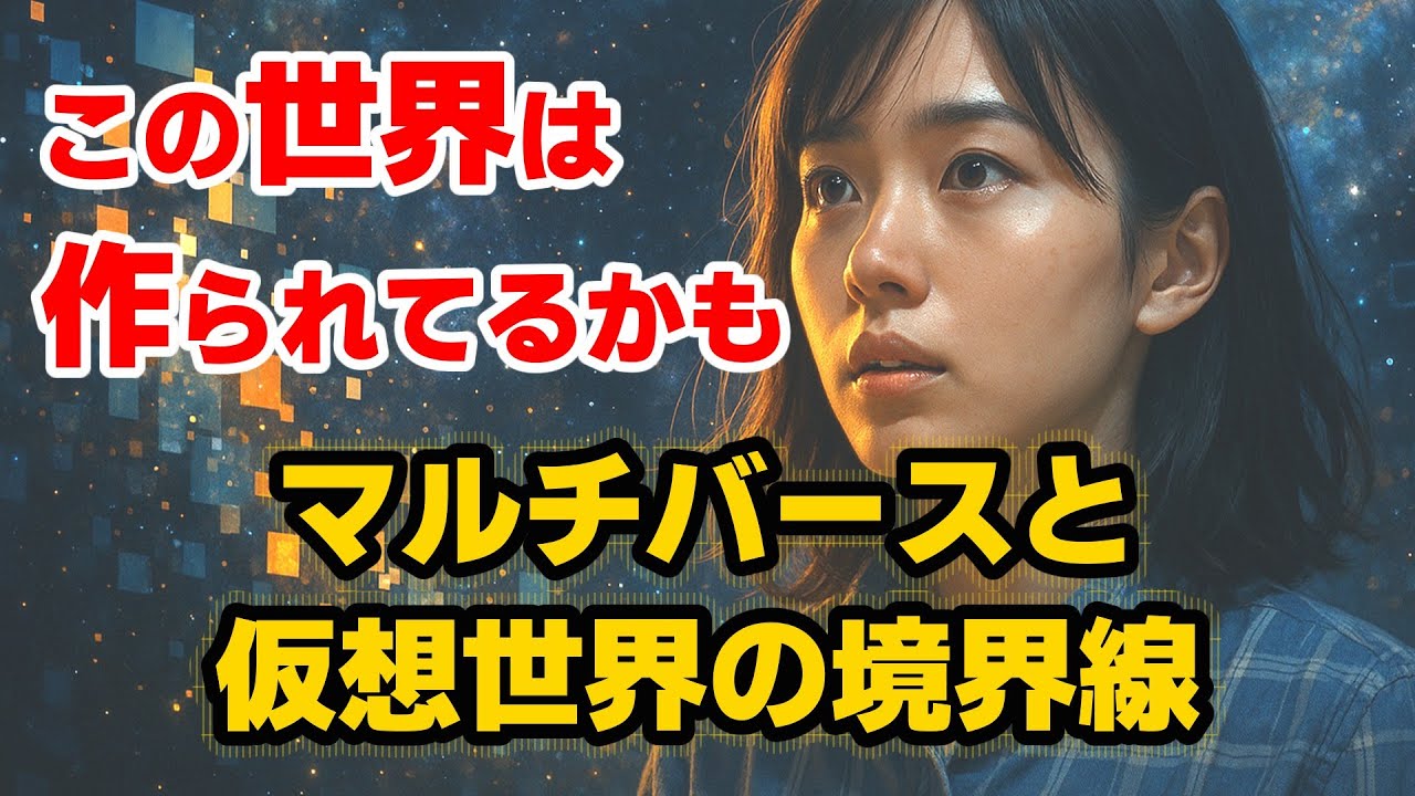 【もし現実が偽物だったら】シミュレーション仮説×マルチバースを科学と哲学で徹底解説！