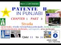 Patente b punjabi chapter 1 part 3 strada  autostrada strada extraurbana principale salvagente