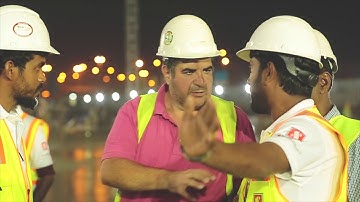 Achieved Largest Continuous Concrete Pourd #Guinness World Record