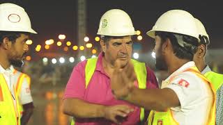 Achieved Largest Continuous Concrete Pourd #Guinness World Record