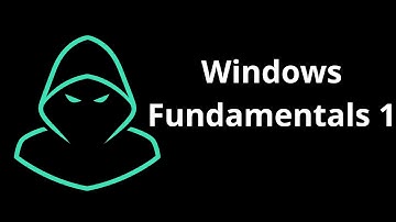 TryHackMe: Pre Security: Windows Fundamentals 1