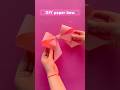 How To Make A Paper Bow 