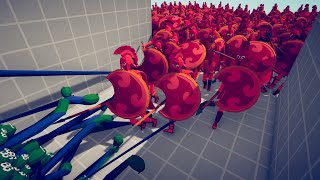 300 SPARTANS vs 3x EVERY GODS | TABS - Totally Accurate Battle Simulator