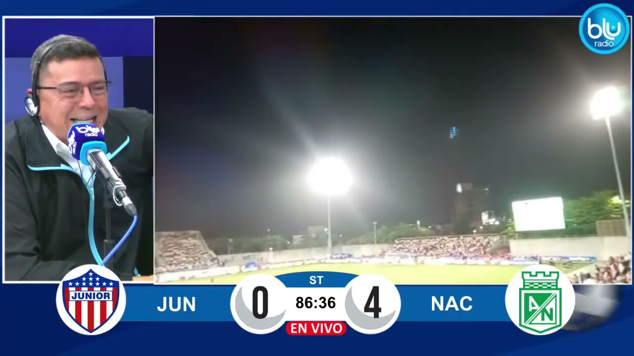 ¡FIESTA VERDE EN EL ROBERTO MELÉNDEZ! Dairon Asprilla aumenta la ventaja 3-0 de Nacional ante Junior