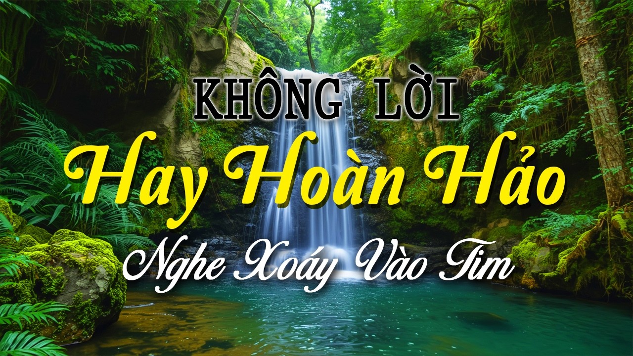 Nhạc Không Lời Hay Hoàn Hảo, Guitar Tỉa Nghe Xoáy Vào Tim Giúp Cho Bạn Kết Nối Cảm Xúc