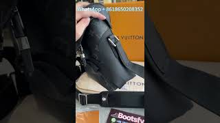 L-ouis V-uitton Messenger Voyager Monogram Eclipse PM Black  #bag #bagsonline #fashion #review