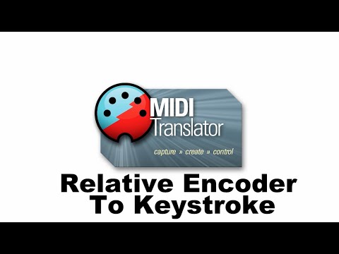Tutorial: Translate a relative MIDI encoder to keystrokes with Bome MIDI Translator Pro