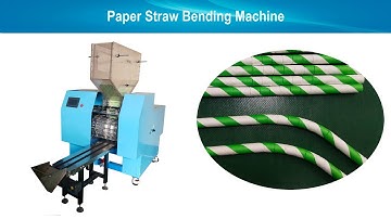 Auto Flexible Paper Straw Making and Packing Machine