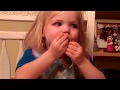 Kids eating spaghetti