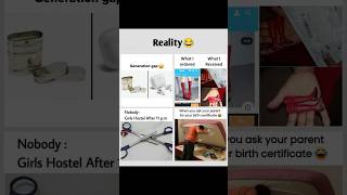 Girls hostel after 11 pm | #funny #trending #shorts #crazliyfunny
