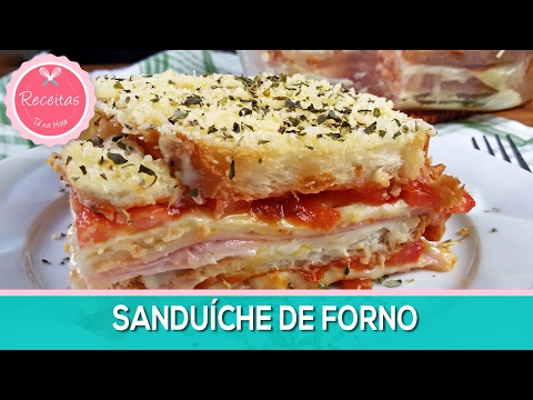 COMO FAZER SANDUÍCHE de FORNO  | ESSE SIM É UM LANCHÃO! | Receitas Tá na Hora #44