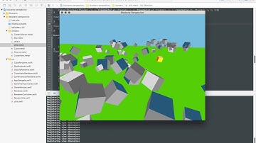 Moving around in 3D with Apple Metal