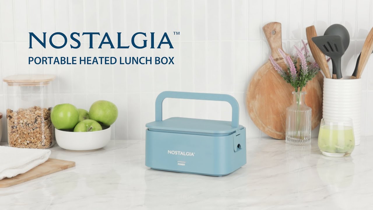 NLB4SERIES | Nostalgia Portable 4 Cup Heated Lunch Box