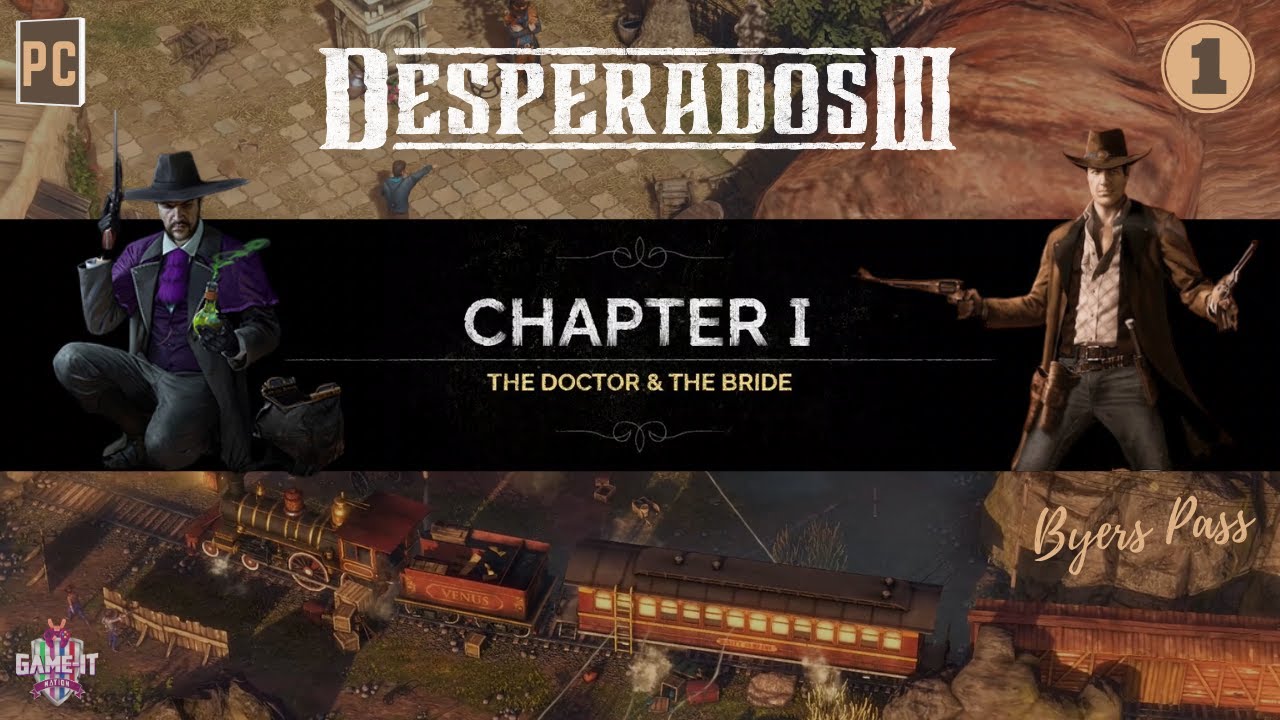 Desperados III Gameplay Walkthrough Part 1 | HINDI | CHAPTER 1 -  THE DOCTOR & THE BRIDE