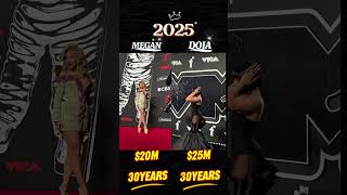 Megan Thee Stallion vs. Doja Cat: Who Ruled the Charts & The Cash? #networth #billionaires #dojacat