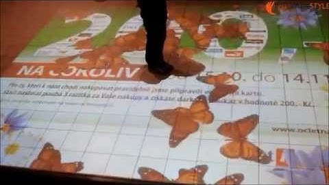 Interactive floor by Interactstyle