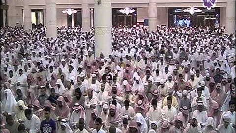 محمد المحيسني من الآية 47من سورة الأنفال إلى الآية 59 تراويح 1436هـ