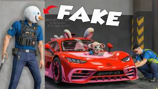 Stealing Supercars As A Fake Cop Sa Gta 5