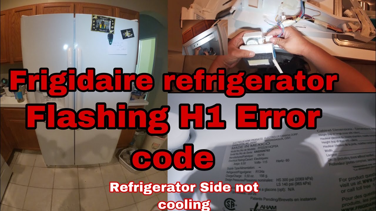 14++ Frigidaire fridge error code h1 ideas