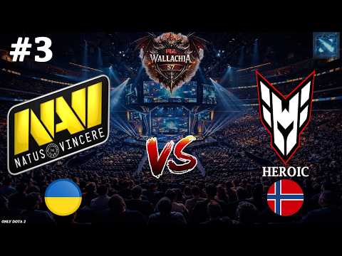 НАВИ УДИВИЛИ БРУДОЙ | NaVi vs Heroic #3 (BO3) PGL Wallachia S7