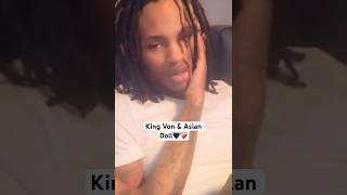 King Von & Asian Doll🖤❤️🩹 #rap #rapper #kingvon