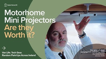 Turn your camper into a home cinema - Mini Projectors // January 2025