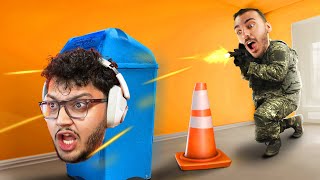 تحولت لبرميل و كشفوني الشباب 😱 | PropHunt