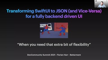 DevCommunity Summit 2021 - Florian Harr